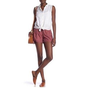 🍋3/$25 Madewell Autumn Berry Side-Tie Shorts